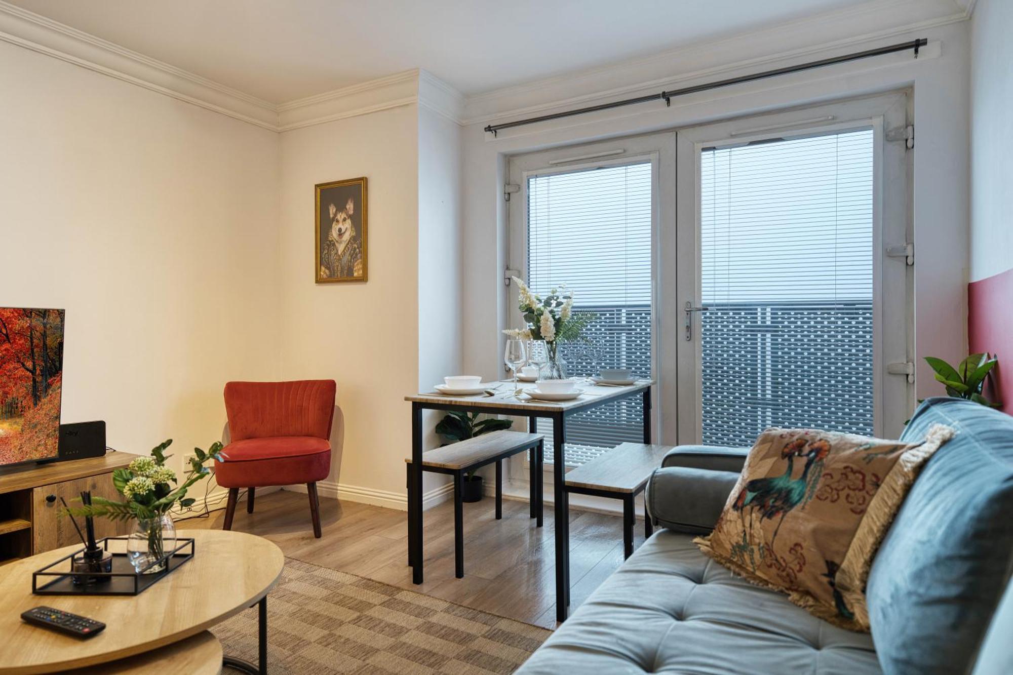 דירות גלאזגו Modern 2 Bed Flat With Free Parking מראה חיצוני תמונה